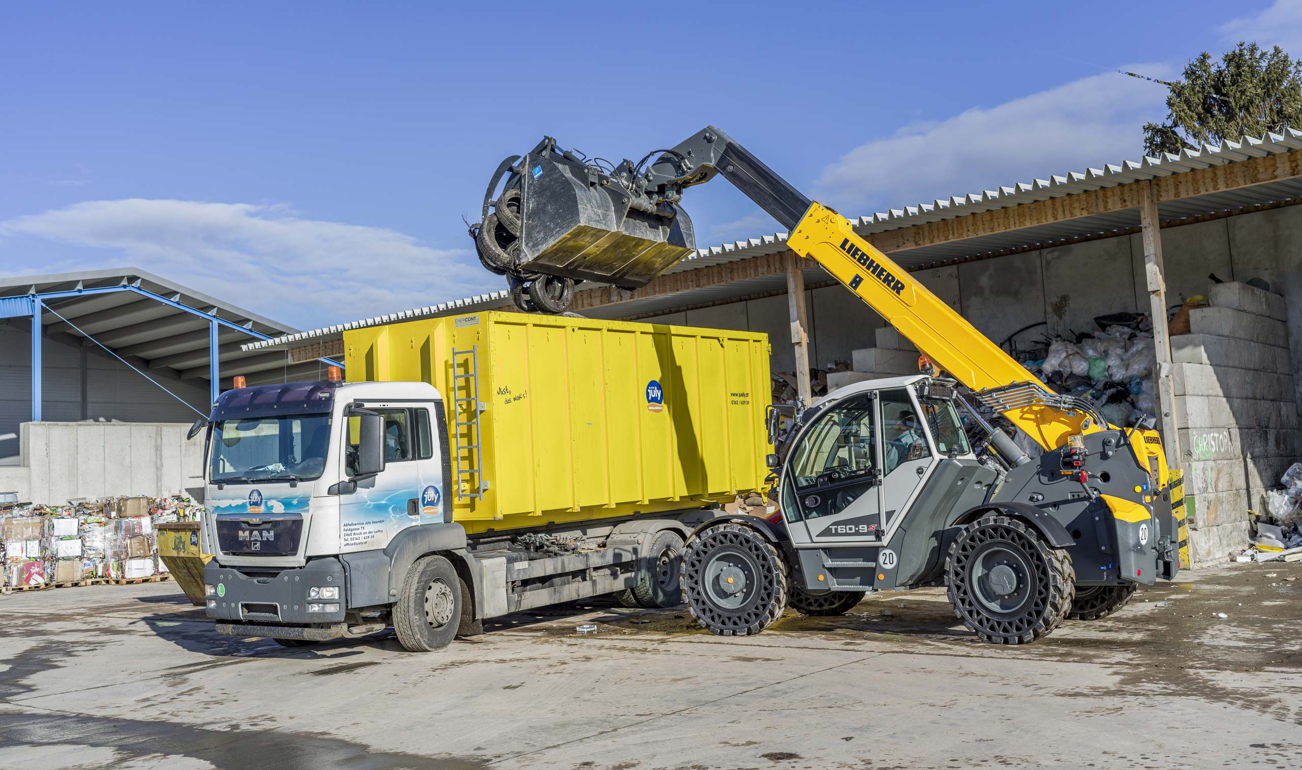 Liebherr Telehandlers Rental Fleet