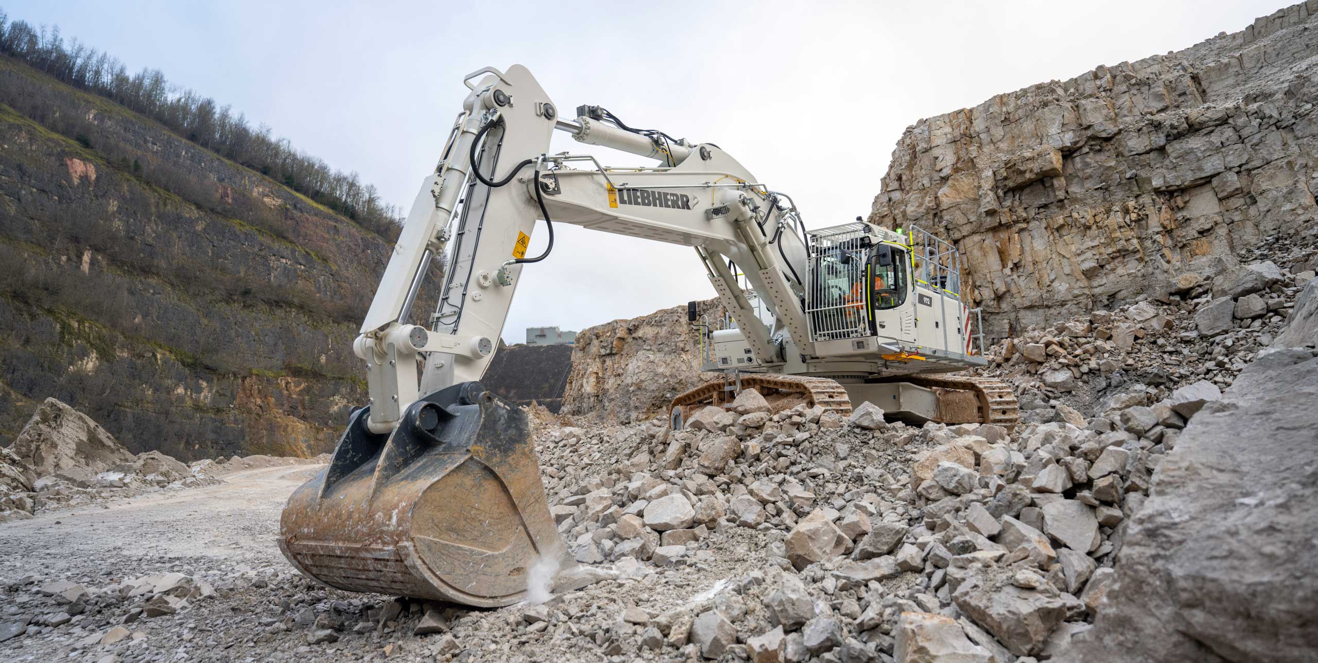 Liebherr Tracked Excavator Rental Fleet