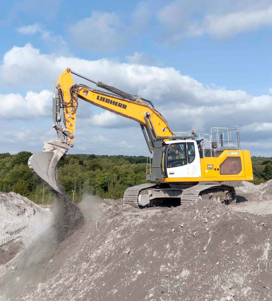 Liebherr Tracked Excavators For Hire